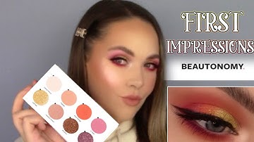 I DESIGNED A CUSTOM PALETTE // BEAUTONOMY FIRST IMPRESSIONS