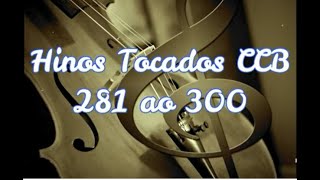 Musicais CCB Hinos Tocados Hinário 5 Violino, Viola e Violoncelo 381 ao 300