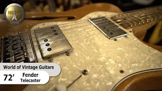 1972 Fender Telecaster Thinline - The World Of Vintage Guitars