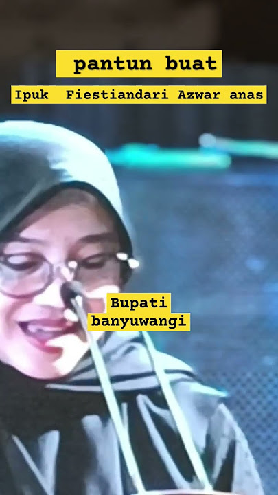 pantun buat bupati banyuwangi #shorts
