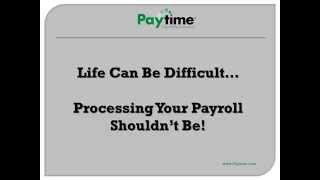 Paytime Payroll Processing