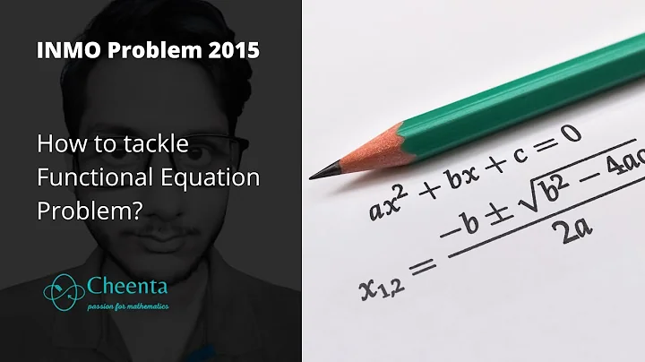 INMO 2015 - Functional Equation(function) | Maths Olympiad Algebra | Problem 3