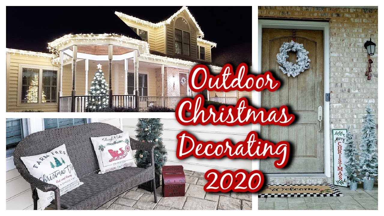Decorating My New House for Christmas 2020 Christmas Front Porch