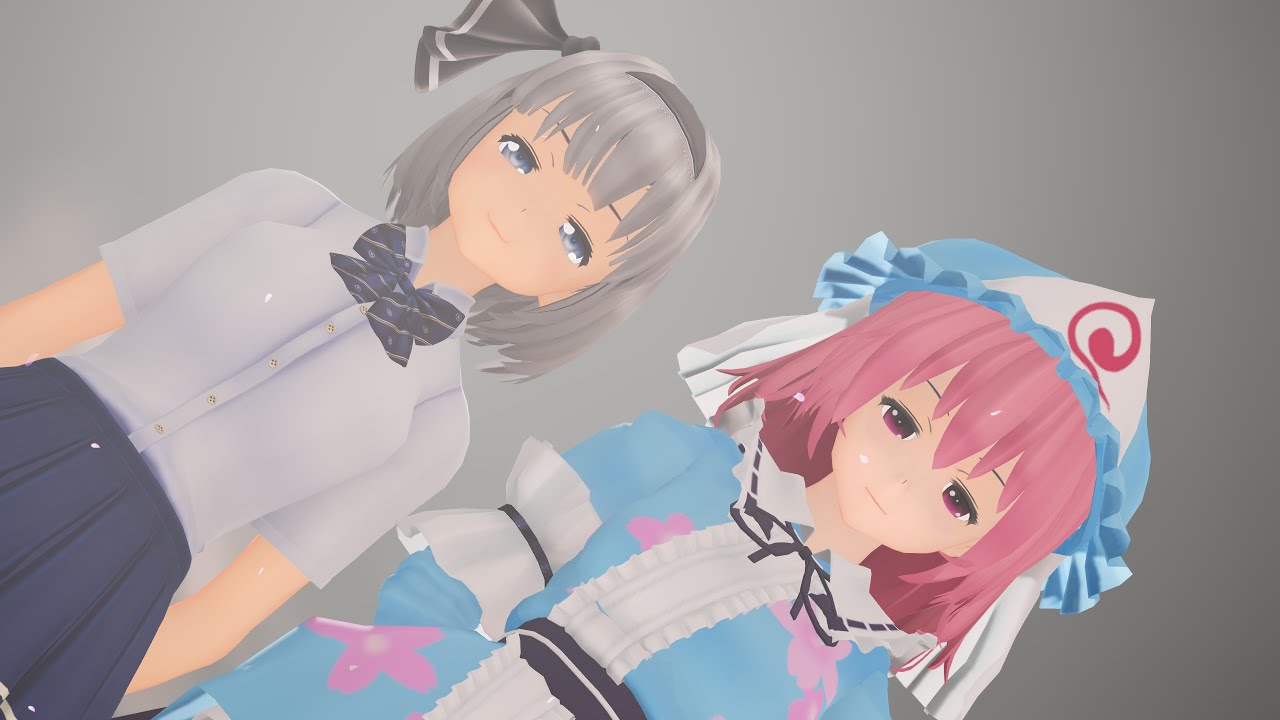 【東方MMD】『イレヴンレイヴガール』 【魂魄妖夢 西行寺幽々子】#魂魄妖夢 #東方MMD #東方Project #西行寺幽々子 #mmd東方 ...
