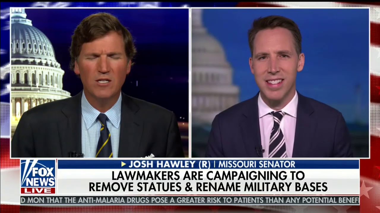 Senator Hawley On The Push To Rename Military Bases This Is About senator-hawley-on-the-push-to-rename-military-bases-this-is-about