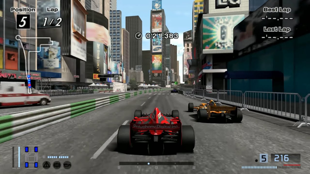 Gran Turismo 4 - Formula Gran Turismo `04 NEW YORK! PS2 NTSC PCSX2