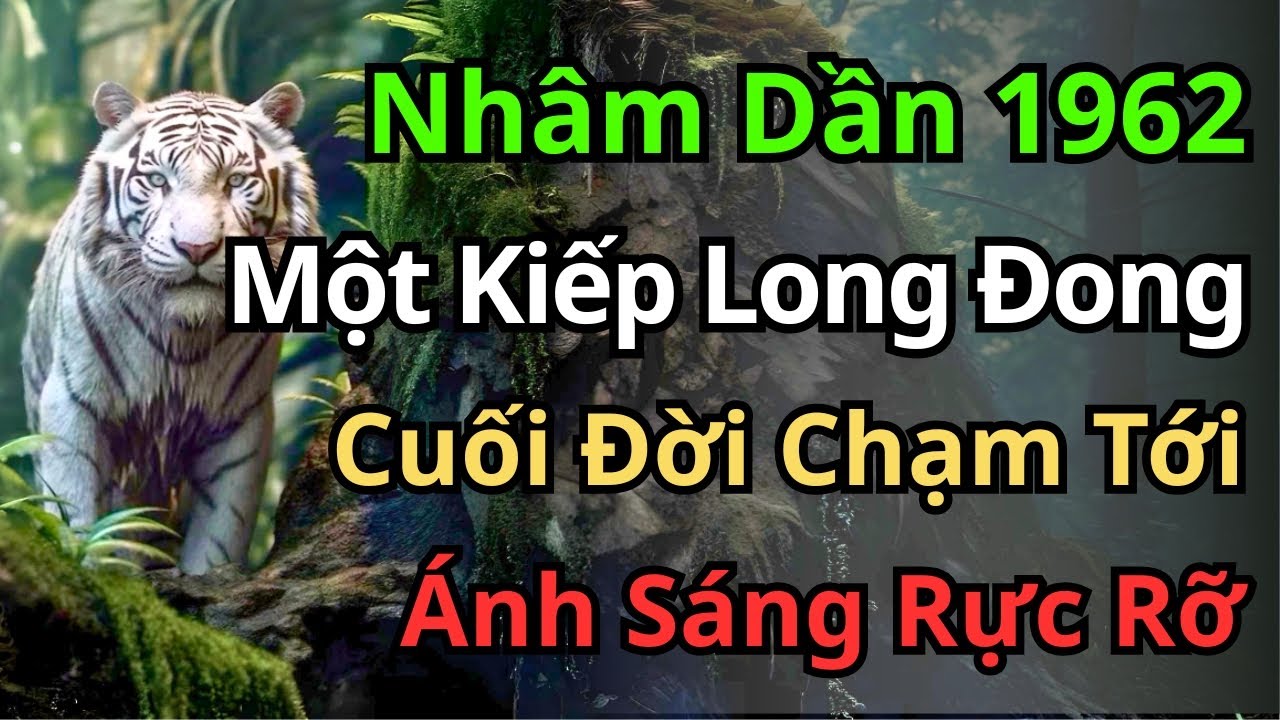 Nhâm Dần 1962: Đi Qua Một Kiếp Long Đong Để Cuối Đời Chạm Tới Ánh Sáng Rực Rỡ, Phú Quý Đầy Nhà!