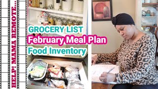 February Meal Plan 2022 ~ 3 Tips to make meal planning easier this month