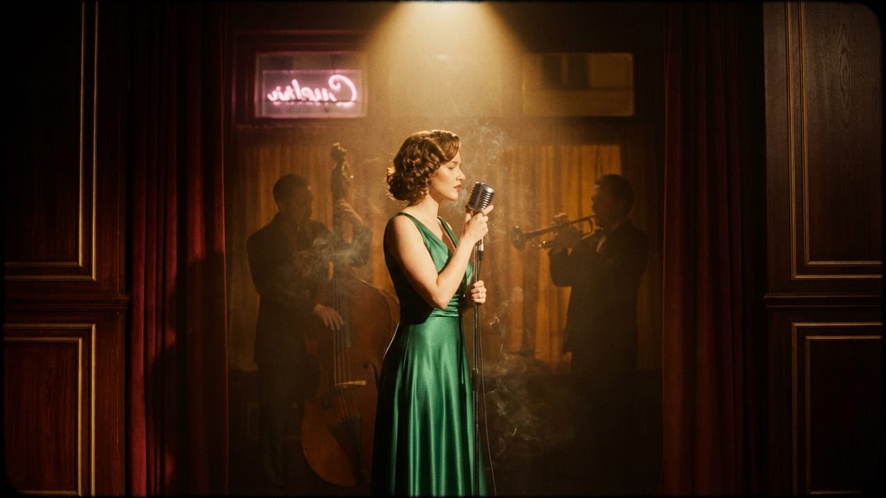 Vintage 1940s Jazz • Smooth Late-Night Swing & Classic Big Band Vibes (Old Hollywood Mood Music)