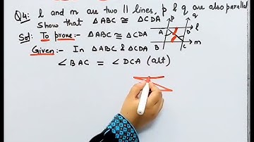 l & m are two parallel Lines interested by another pair of parallel Lines p & q Figure 7.19 I Show