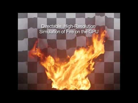 Directable simulation of fire (2009) - Advanced CGI fire (HD)