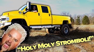 Ripping DONUTS in GUY FIERE’s KODIAK DURAMAX on 47’s!