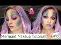 Mermaid Halloween Makeup Tutorial | Day 3