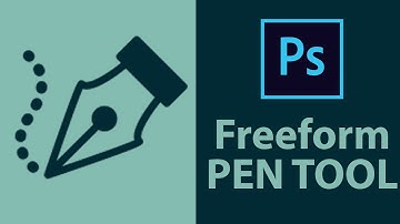 How to Use the Freeform Pen Tool in Photoshop - Tutorial for Beginners | Basics