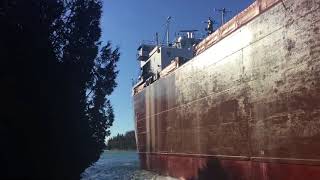 Stewart J Cort in the Sturgeon Bay Ship Canal