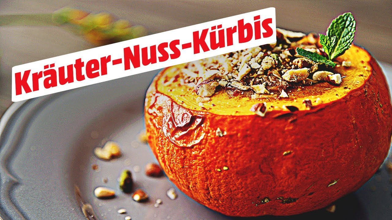 Kräuter-Nuss-Kürbis • Koch-Mit - YouTube