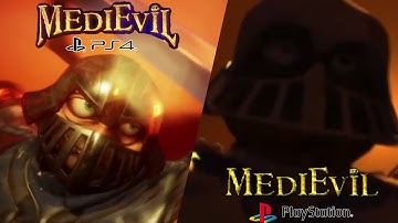 MediEvil (PS4) - Story Trailer PS4 vs PS1 Graphical Comparison