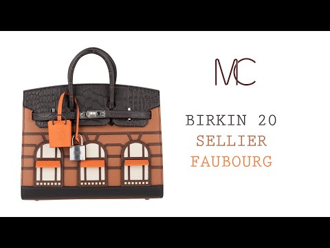 Unboxing $300k HERMES House Birkin 20 Sellier Faubourg Midnight Black VIP  Bag & Size Comparison!! 
