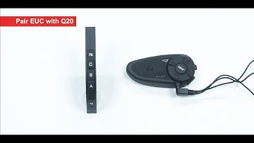 EJEAS EUC | How to Pair the EUC Remote Control with the Qucik 20
