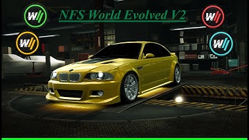NFS World Evolved V2 daily challenge series (B class, win the race, BMW M3) Team 22