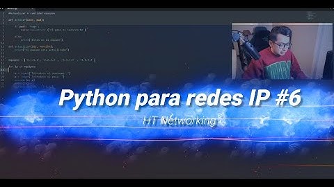 Python para redes IP #6