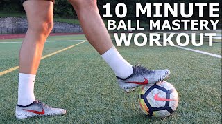 تمرين لإتقان الكرة لمدة 10 دقائق يمكنك القيام به في المنزل | برنامج تدريب مايسترو 2.0 اليوم الأول
