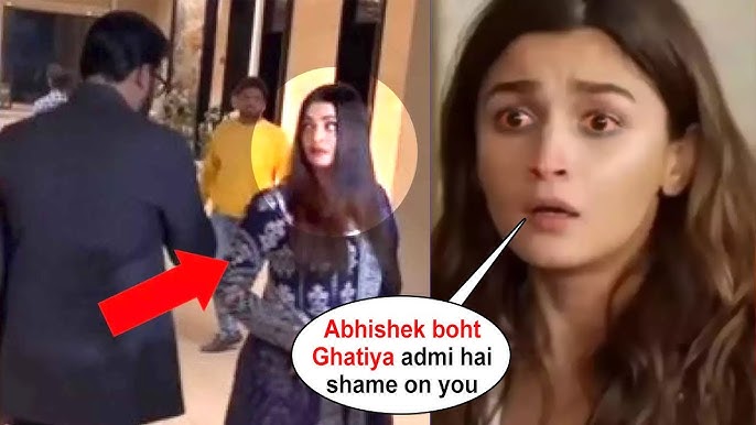 Alia Bhatt Reaction on Aishwarya Rai and Abhishek Bachchan Divorce - YouTube