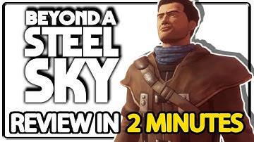 A Cyberpunk Point & Click Adventure Game! - Beyond a Steel Sky Review