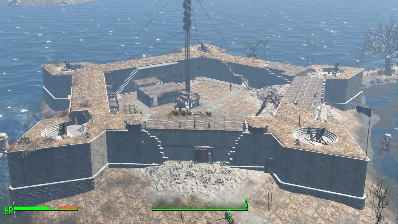 Fallout 4 castle walls repaired фото 110