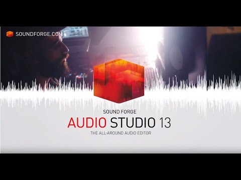 SOUND FORGE Audio Studio 13 – The All-Around Audio Editor