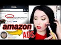 I BOUGHT A FULL FACE OF MAKEUP FROM AMAZON ADS!