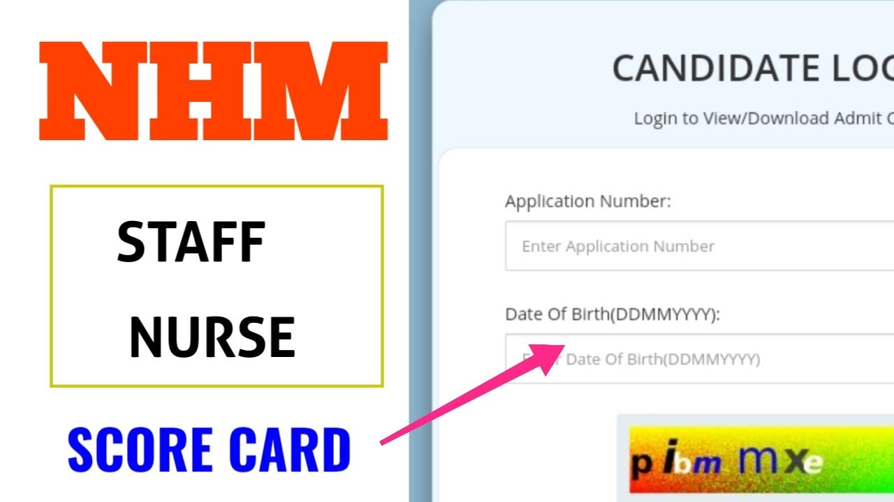 NHM STAFF NURSE SCORE CARD CHECK LINK ACTIVE UP NHM STAFF NURSE SCORE CARD YouTube