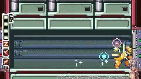 Megaman Zero 3 (GBA) - Frontline Ice Base