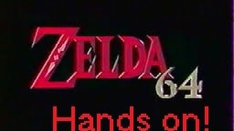 Hands on!-Zelda 64 Beta!