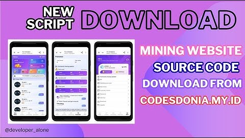 New Investment website script download now | Mining website script
