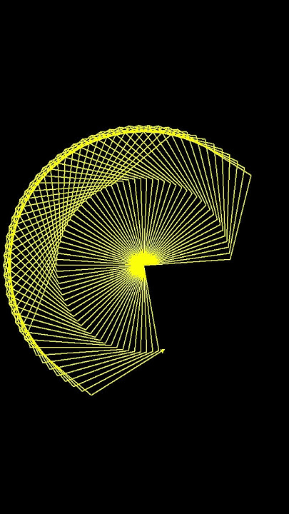 DAY 31/43 ️How to make mind-blowing art in python using turtle part-2 # ...
