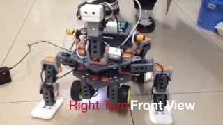 Wheeling Walking Shape Shifting Robot Dog
