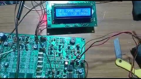 BITX HF RECEIVER UNDER TEST