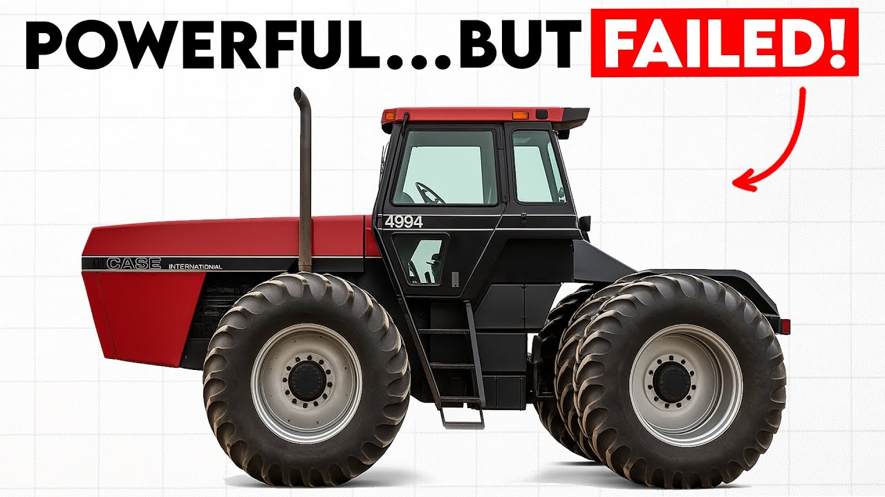 10 тракторов 1980-х годов, которые были великолепны, но с треском провалились!