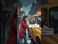 🚕 English Dialogue – “Rainy Taxi Refusal – Police Threat”