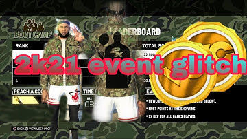 NBA2K21 EVENT CLOTHING GLITCH (HOW TO GET BOOT CAMP REWARDS FREE) AFTER PATCH 1.02