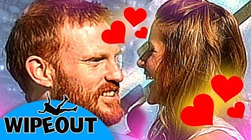 Love is in the air 😍| Funny Clip | Total Wipeout Official