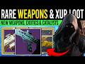 Destiny 2: RARE XUR WEAPONS &amp; JUICY CATALYSTS! Xur Inventory, Exotics &amp; Rolls (1st May)