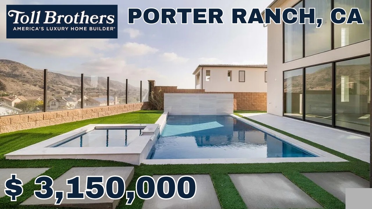 Luxury New Construction Home Tour | 20101 Galway Ln, Porter Ranch, CA | $3.15M Gated Estate