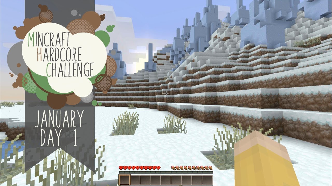 Minecraft Hardcore Challenge (MHC): January Day 1