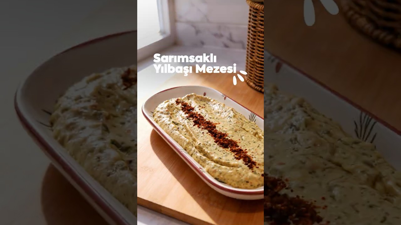 SARIMSAKLI YILBAŞI MEZESİ | Pratik Meze Tarifi