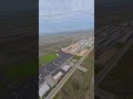 Progress on the new hangars project at Lincoln airport - 2/7