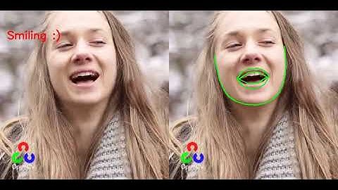 Smile Detection Using OpenCV and Dlib.