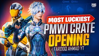 Most Luckiest 2023 PMWI Lucky Crate Opening | 🔥 PUBG MOBILE 🔥