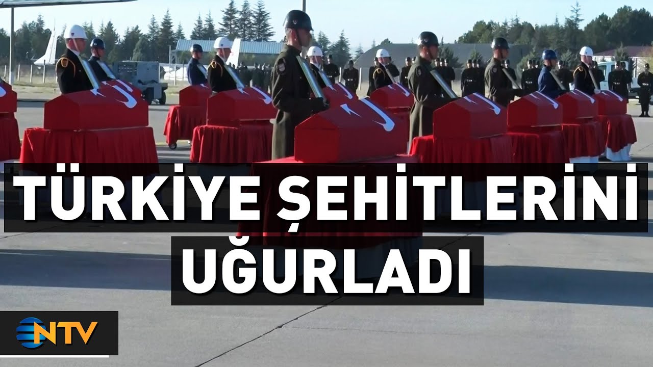 Düşen Askeri Uçakta Şehit Olan 20 Asker İçin Tören Yapıldı | NTV